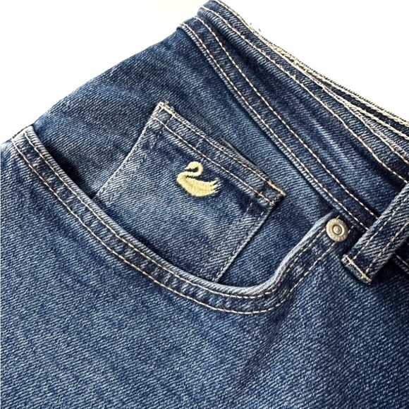 Vintage 90s Gloria Vanderbilt Mom Jeans Straight Leg Tapered Medium Wash Size 14 - Picture 3 of 14